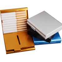 Manufacturers selling high-quality aluminum 20 sets of case for cigarette box cigarette case for slim cigarettes for free